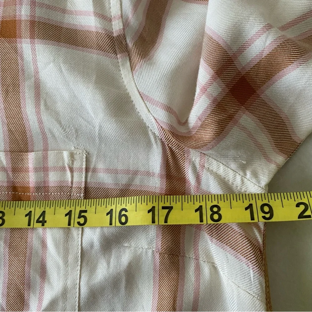 Old Navy Plaid Popover Shirt Dress women’s size S - Picture 8 of 11